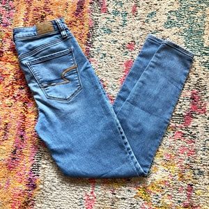 AE American Eagle Super Stretch High Rise Jeggings